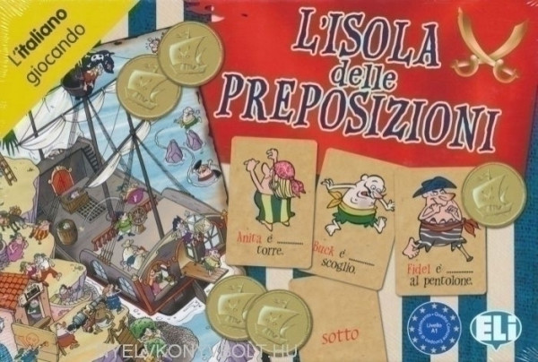 L'Isola delle Preposizioni - L'italiano giocando (Társasjáték)