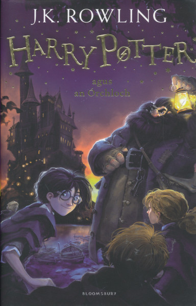 J. K. Rowling: Harry Potter Agus An Órchloch (Harry Potter és a bölcsek köve - ír nyelven)