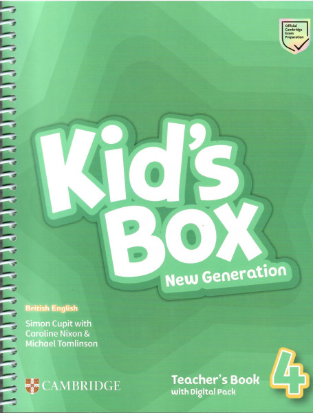 Kid's Box New Generation 4 Teacher's Book with Digital  Pack