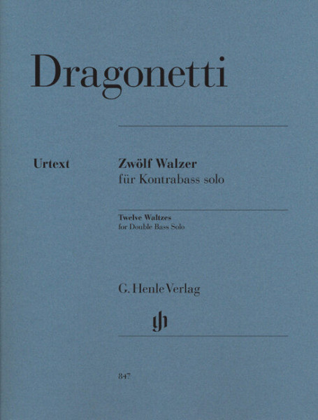 Domenico Dragonetti: 12 Waltzes for Double Bass Solo