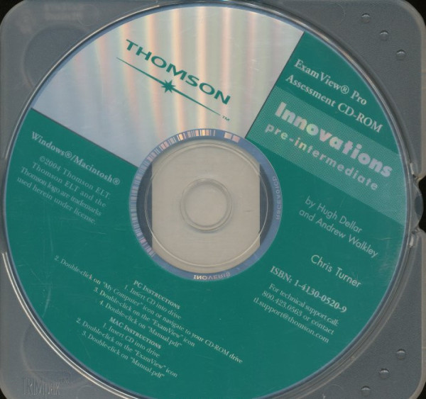 Innovations Pre-Intermediate Assessment CD-ROM