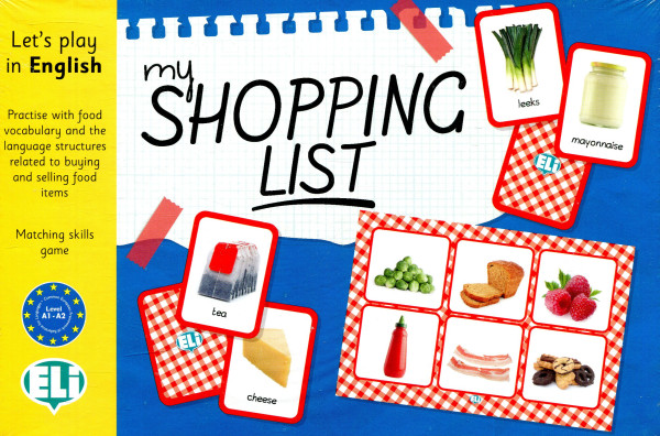 My Shopping List - Let's play in English (Társasjáték)