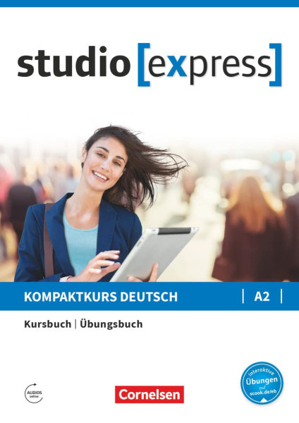 Studio [express]: A2 - Kurs- und Übungsbuch mit Audios online