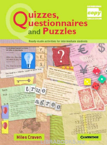 Quizzes, Questionnaires and Puzzles - Ready-made activities for intermediate students