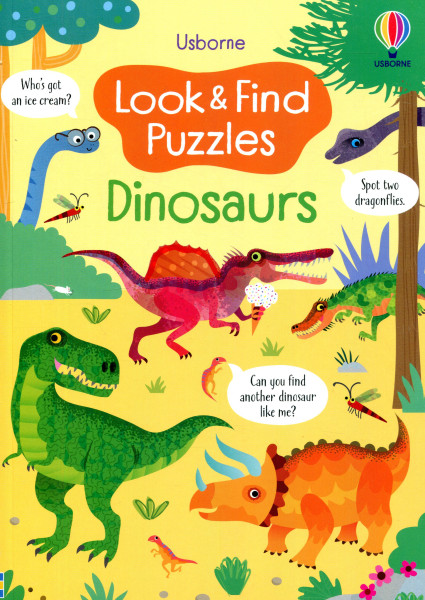 Look and Find Puzzles: Dinosaurs