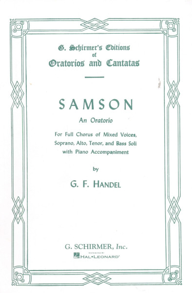 Georg Friedrich Händel: Samson - zongorakivonat