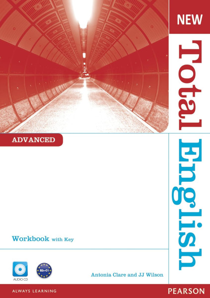 New Total English Advanced Workbook with Key and Audio CD