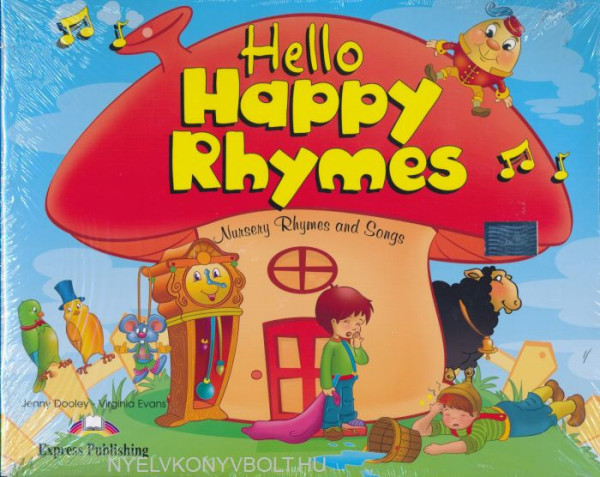 Hello Happy Rhymes Pupil's Pack (Story Book + Audio CD + DVD Video)