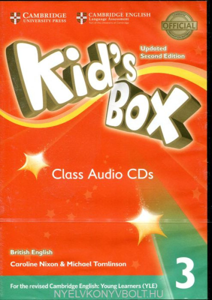 Kid's Box (Updated 2nd Edition for 2018 YLE Exams) 3 Class Audio CDs