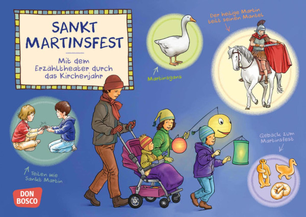 Sankt Martinsfest - Kamishibai Bildkartense