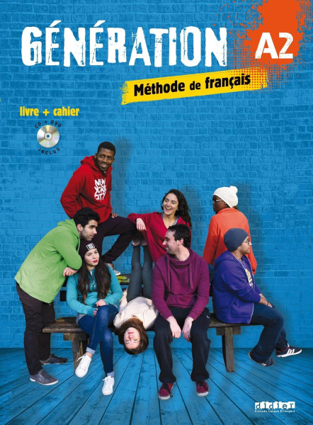 Génération 2 niv.A2 – Livre + Cahier + CD mp3 + DVD