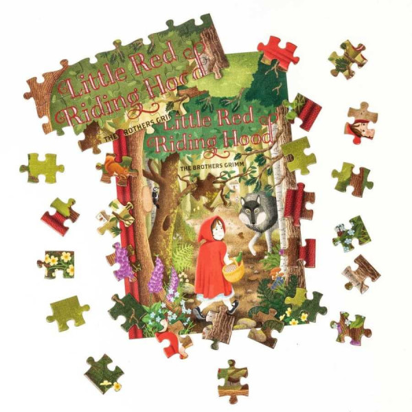 Little Red Riding Hood 96 Piece Double-Sided Puzzle