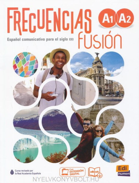 Frecuencias fusión A1+A2 - libro del estudiante + eBook + Extensión digital - Espanol communicativo para el siglo XXI