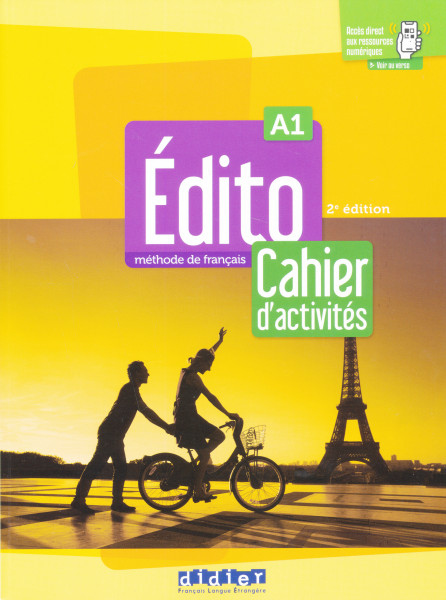 Édito A1 - 2eme édition - Cahier d'activités + didierfle.app