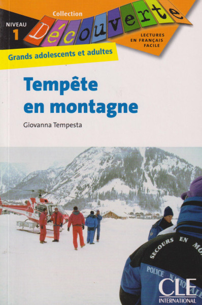Tempete en montagne - Collection Découverte niveau 1