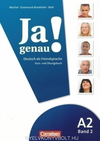 Ja Genau! A2 Band 2 Kurs- und Übungsbuch mit Lösungen und Audio-CD