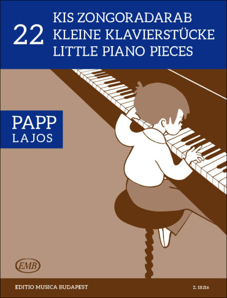 Papp Lajos: 22 kis zongoradarab