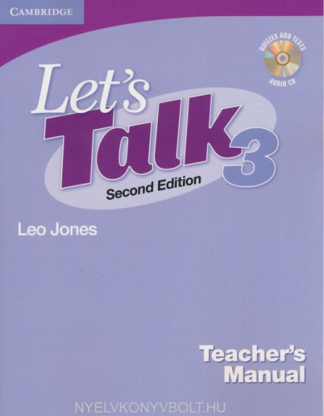 Lets Talk Sencond Edition 3. Teacher's Manual with Quizzes and Test Audio CD