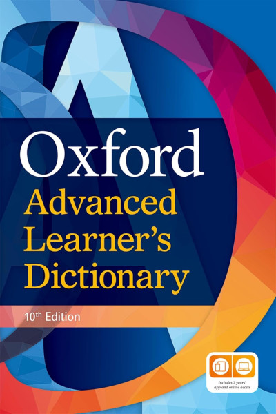 Oxford Advanced Learner's Dictionary Hardback - 10th Edition with 1 year's app and online access