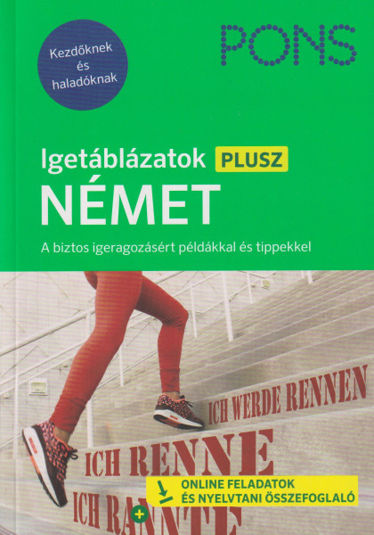PONS Igetáblázatok PLUSZ NÉMET