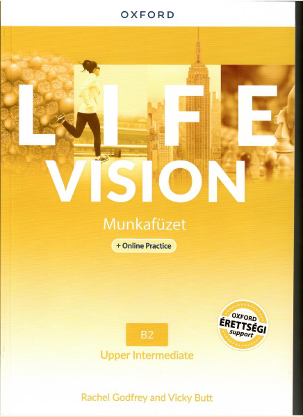 Life Vision Upper-Intermediate Munkafüzet with Online Practice