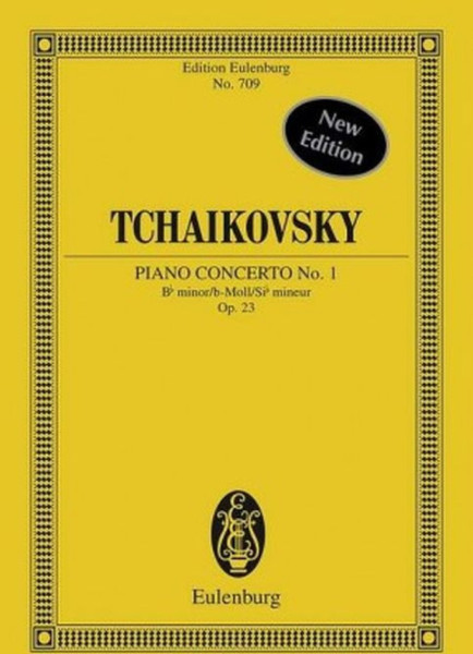 Pyotr Ilyich Tchaikovsky: Concerto for piano No. 1. - kispartitúra