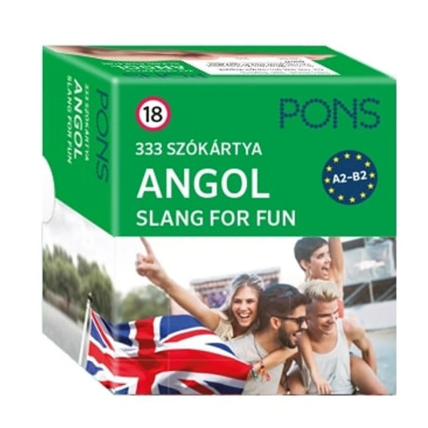 PONS Angol 333 szókártya - Slang for Fun