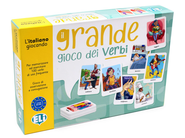 Il grande gioco dei verbi - L'italiano giocando (Társasjáték)