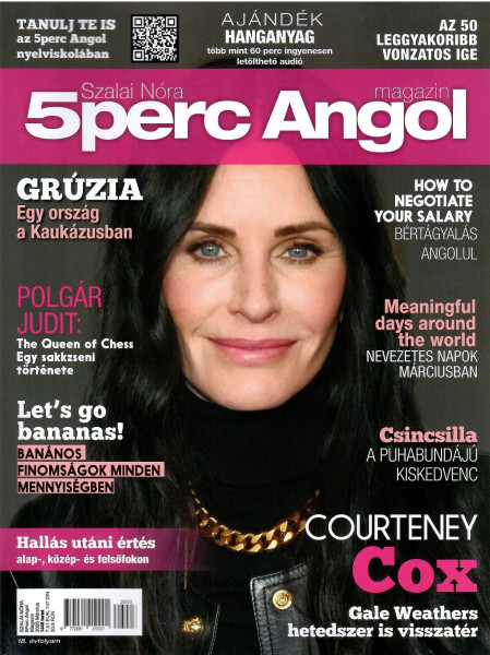 5 Perc Angol Magazin 2026 Március