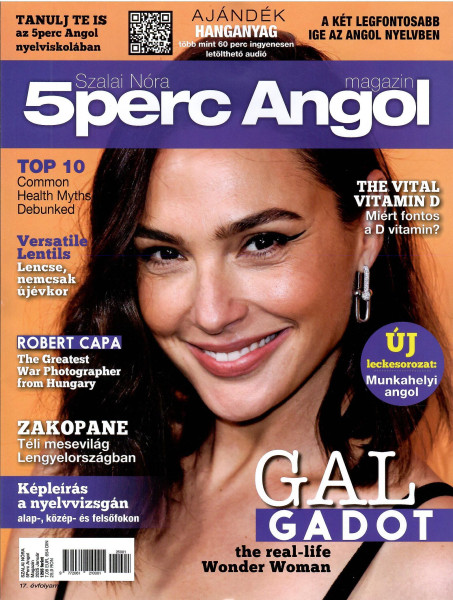 5 Perc Angol Magazin 2025 Január