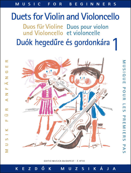 Duók hegedűre és gordonkára kezdők számára 1.