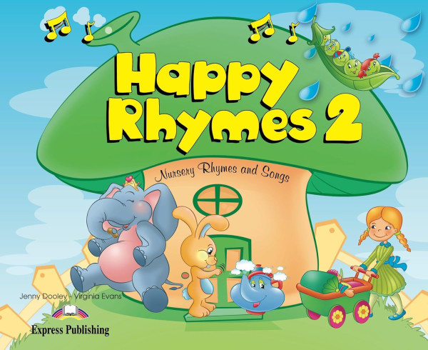 Happy Rhymes 2 Pupil's Pack (Story Book + Audio CD + DVD Video)