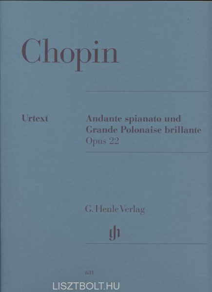 Frédéric Chopin: Andante spianato & Grande Polonaise brillante - zongorára