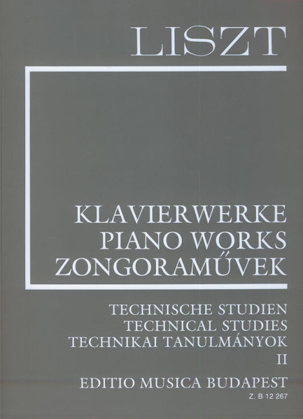 Liszt Ferenc: Technikai tanulmányok 2. (Supplement 2) fűzve