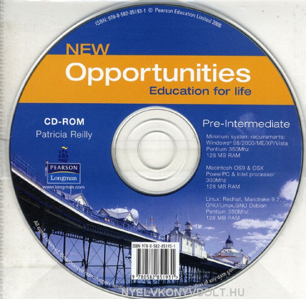 New Opportunities Pre-Intermediate CD-ROM