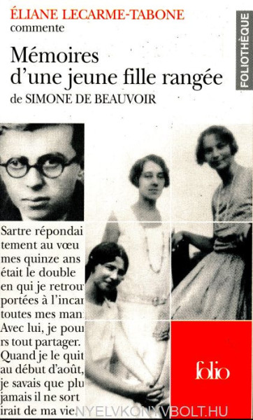Mémoires d'une jeune fille rangée de Simone de Beauvoir