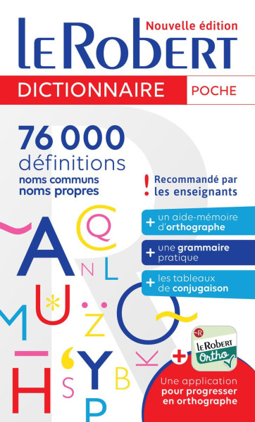 Dictionnaire Le Robert Poche - Nouvelle Édition 2022
