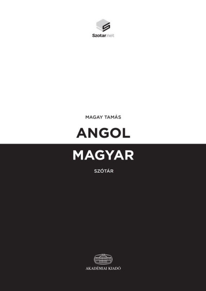 Angol-magyar szótár - új kiadás