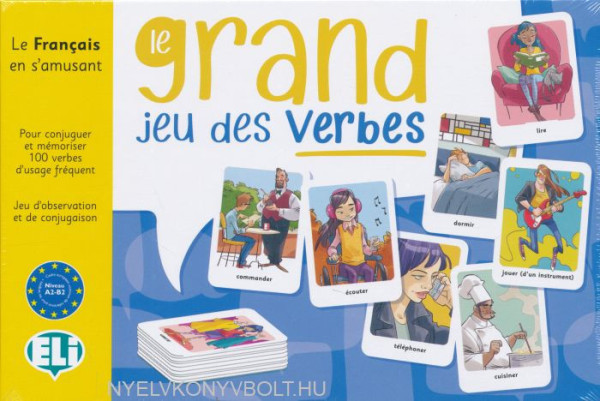 Le grand jeu des verbes - Le Francais en s'amusant (Társasjáték)