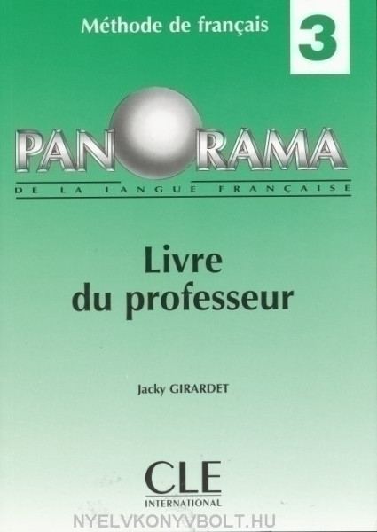Panorama de la langue Francaise 3 Guide pédagogique