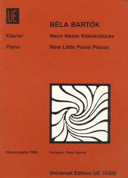 Bartók Béla: Neun kleine Klavierstücke - Kilenc kis zongoradarab