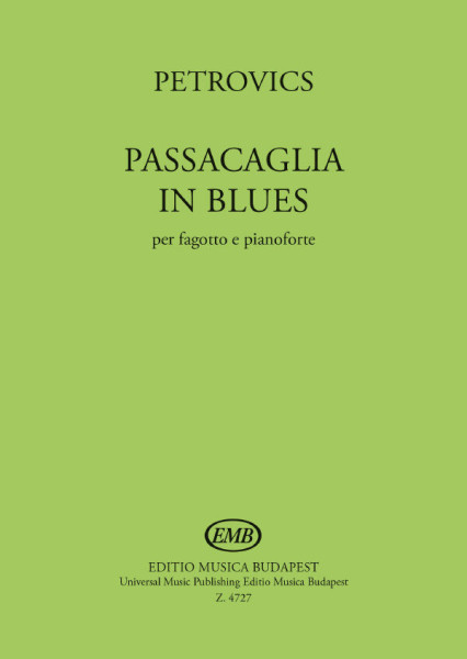 Petrovics Emil: Passacaglia in blues fagottra