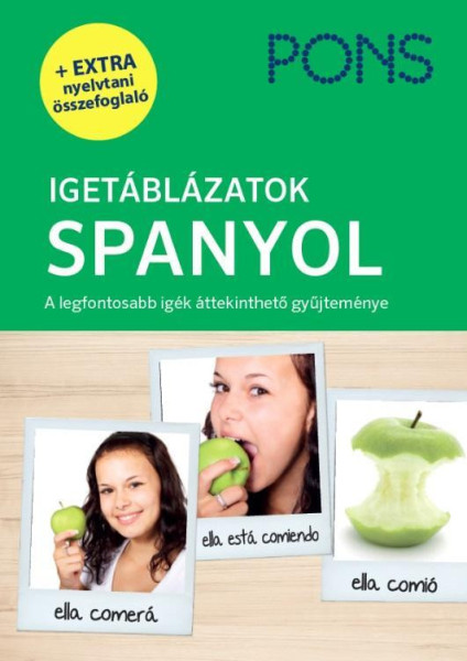 PONS Spanyol igetáblázatok - új kiadás (+extra nyelvtani összefoglaló)