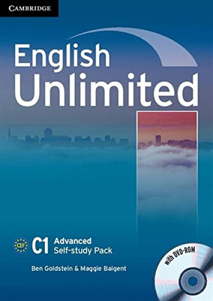 English Unlimited C1 Advanced Self-Study Workbook Pack with Key and DVD-Rom
