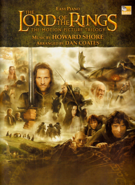 Lord of the Rings Trilogy - Gyűrűk Ura Trilógia filmzene (easy piano version)