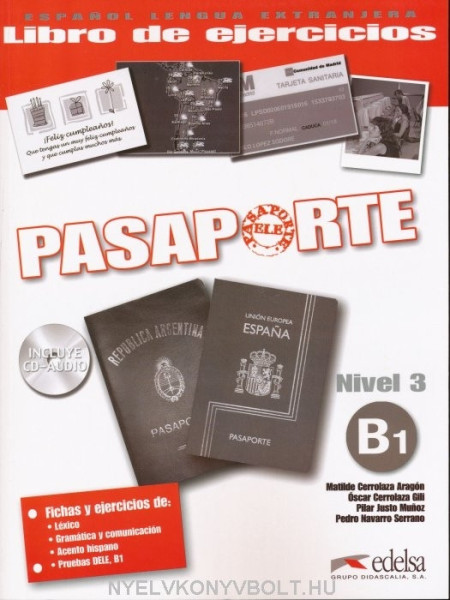 Pasaporte Nivel 3 B1 Libro de Ejercicios + Audio CD