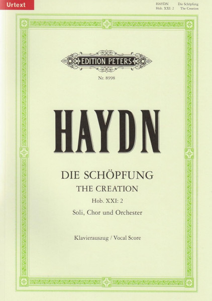 Joseph Haydn: Die Schöpfung - zongorakivonat (angol, német)