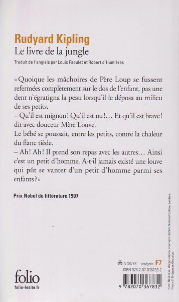 Rudyard Kipling: Le livre de la jungle