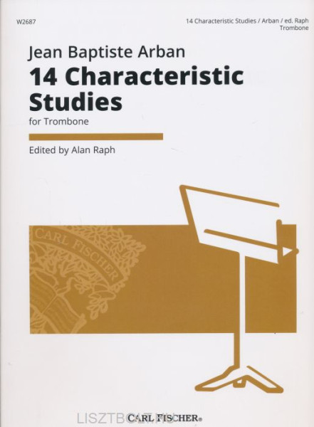 Jean Baptiste Arban: 14 Characteristic Studies - harsonára