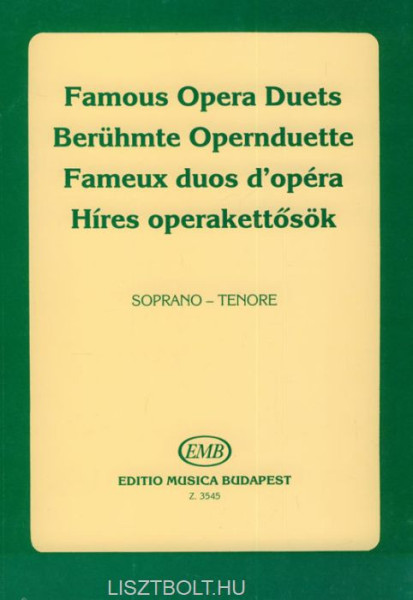 Híres operakettősök - szoprán + tenor